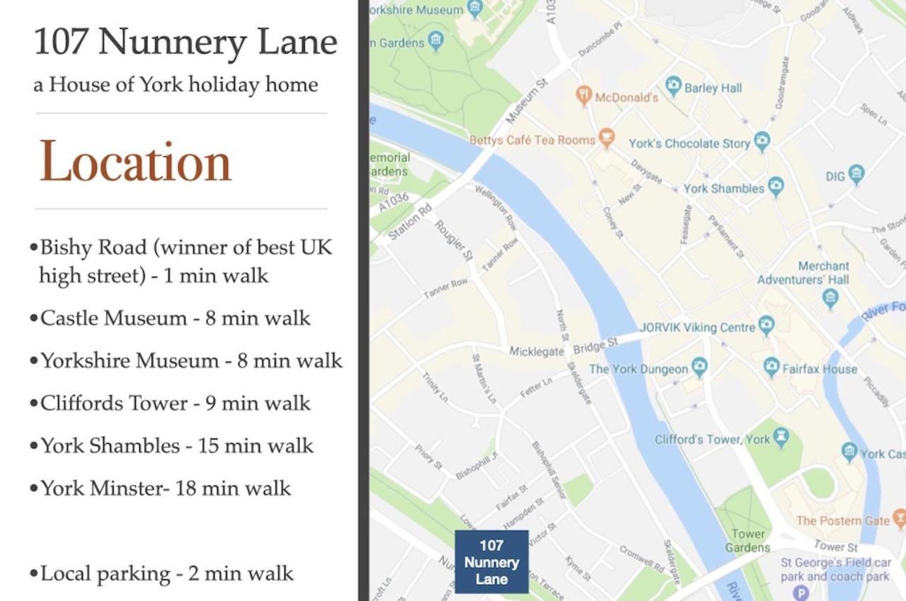 107 Nunnery Lane - A House Of York Holiday Home Екстериор снимка